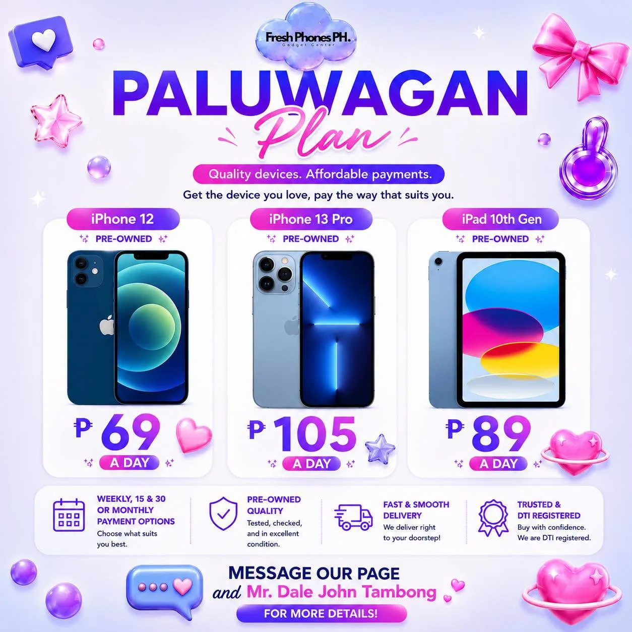 Fresh Phones PH website preview